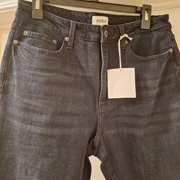 NWT Women's Pistola High Rise Crop Boot Cut Jeans Lennon 31 Joyride - Picture 4 of 7